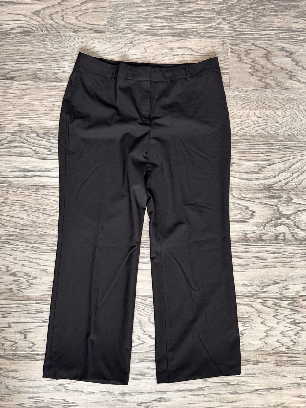 Jones New York Black Wide-Leg Dress Pants
